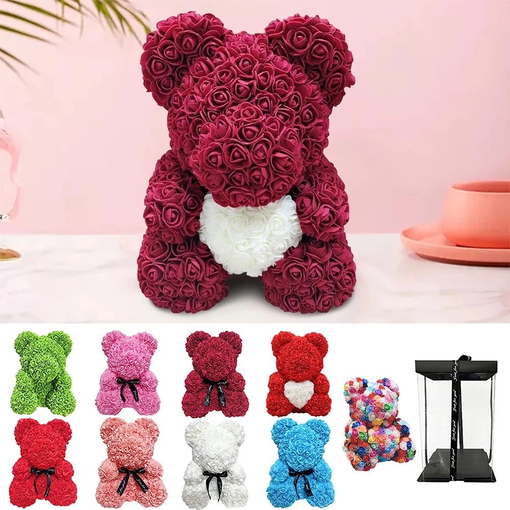 Teddy Bear Flower 25 cm